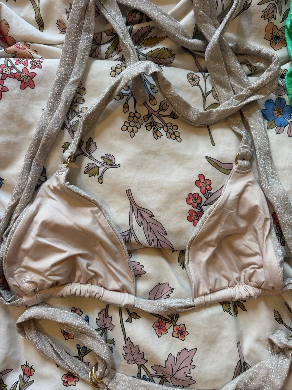 Monday Swimwear Pearl Shimmer Morocco Bikini Set